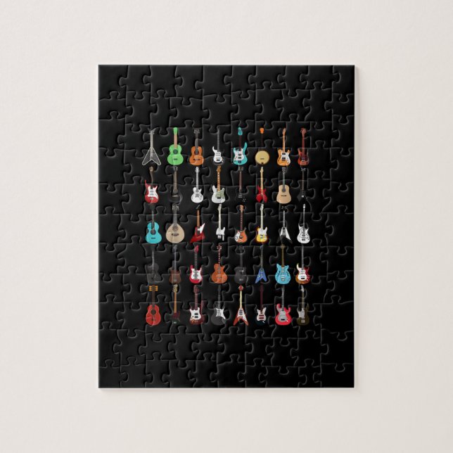 Gitarrist Gitarre Musical Instrument Rock and Roll (Vertikal)