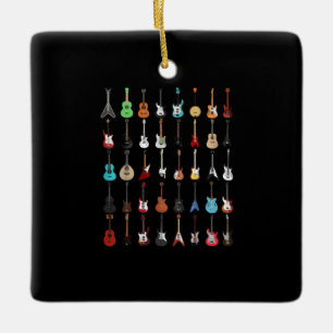 Gitarrist Gitarre Musical Instrument Rock and Roll Keramikornament