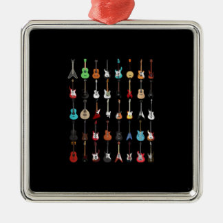 Gitarrist Gitarre Musical Instrument Rock and Roll Ornament Aus Metall