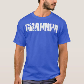 Gitarrist Grandpa Funny Music Guitar Lover Vathers T-Shirt