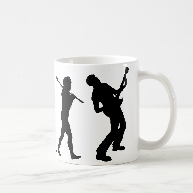 Gitarrist Kaffeetasse (Rechts)