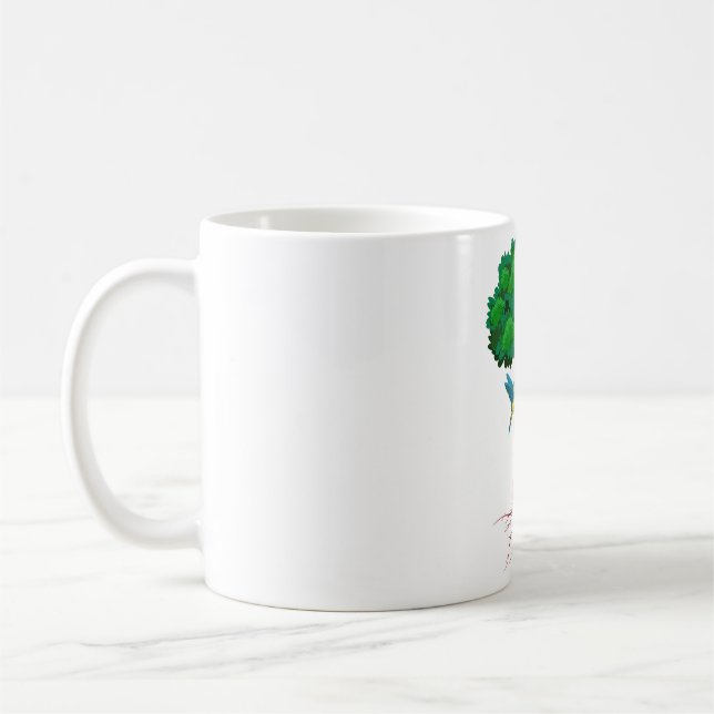 Gitarrist Lover Instrument Electric Bass Kaffeetasse (Links)