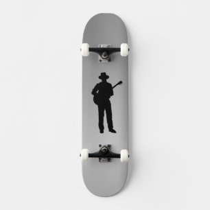 Gitarrist mit Hat Personal Skateboard
