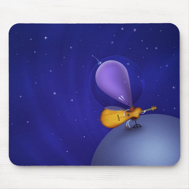 Gitarrist Mousepad (Vorne)
