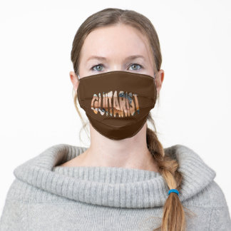 Gitarrist Mund-Nasen-Maske Aus Stoff