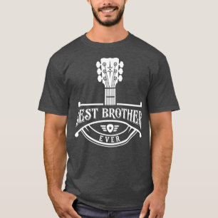 GItarrist Musician Bester Bruder je Gitarre Neck T-Shirt