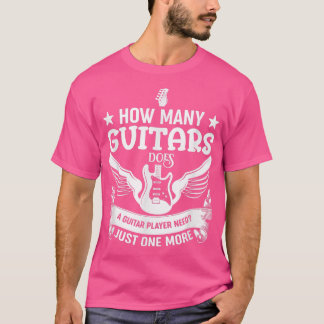 Gitarrist Musician Guitars Gitarre Player 1508 T-Shirt