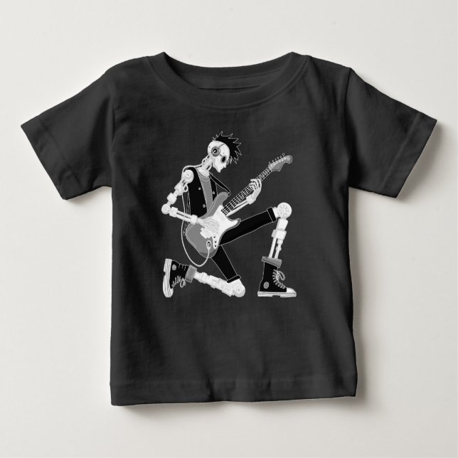 Gitarrist Robot Baby T-shirt (Vorderseite)