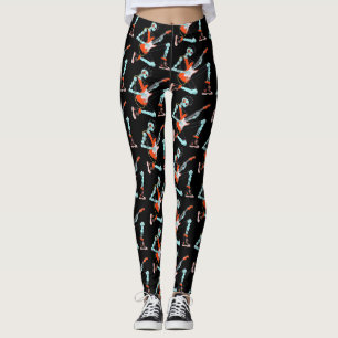 Gitarrist Robot Leggings