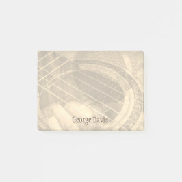 Gitarrist Sängerin Post-it Klebezettel