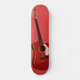 Gitarrist Skateboard
