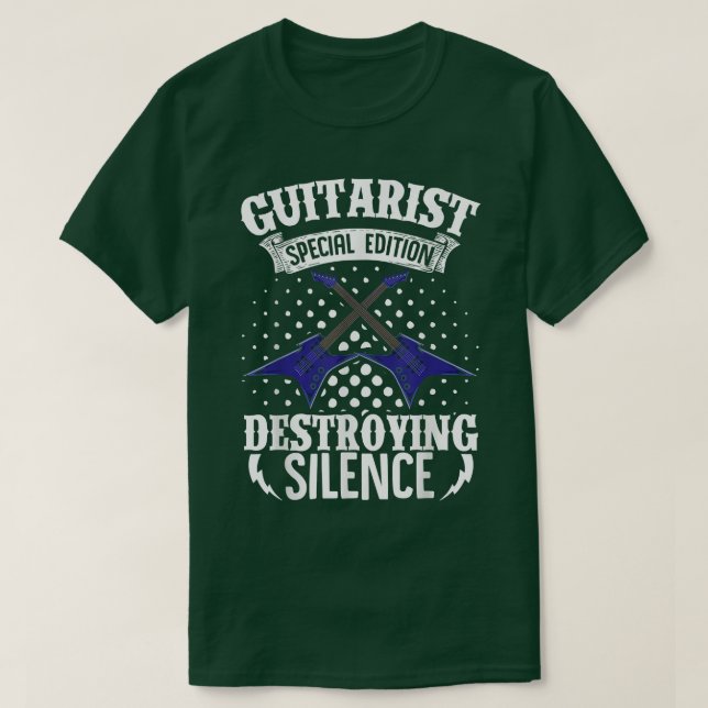 Gitarrist Special Edition Akustische Gitarre spiel T-Shirt (Design vorne)