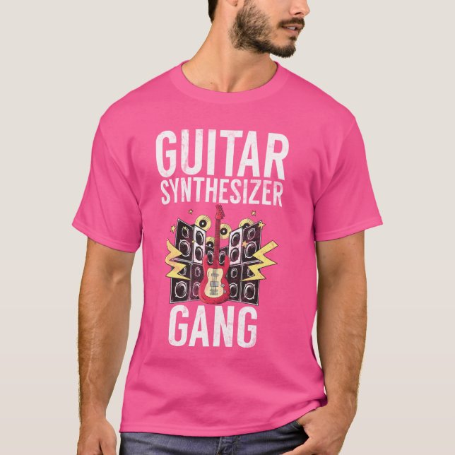 Gitarrist Synthesizer Instrument Funny Player Quot T-Shirt (Vorderseite)