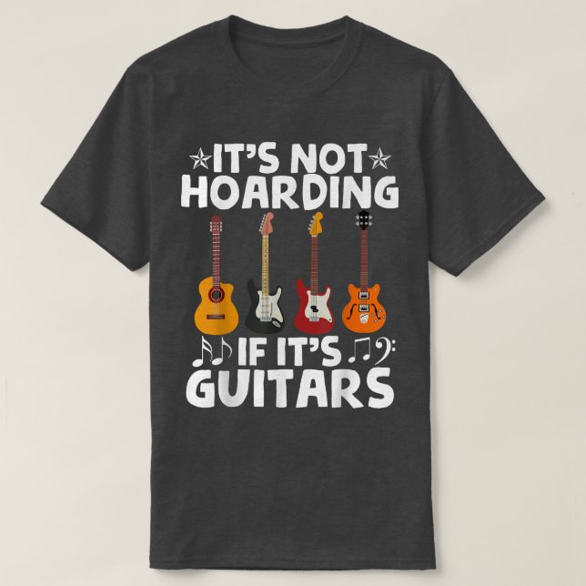 Gitarrist und Gitarrist T-Shirt (Design vorne)