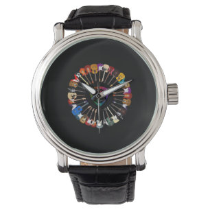 Gitarrist Variety Geburtstag Armbanduhr
