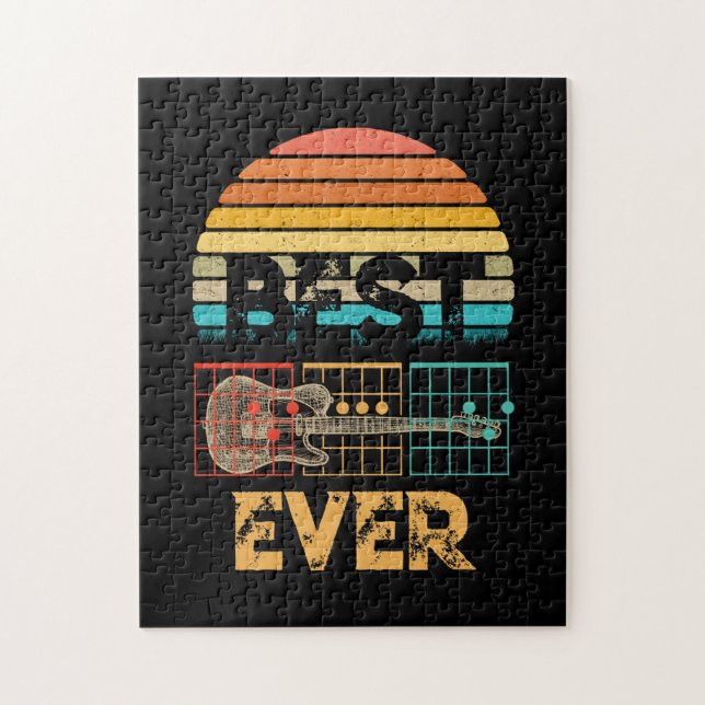 Gitarrist Vater Bester Vater je D A D Chord Gesche (Vertikal)