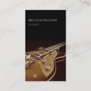 Gitarrist Visitenkarte