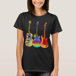 Gitarristen elektrische Akustikgitarren T-Shirt