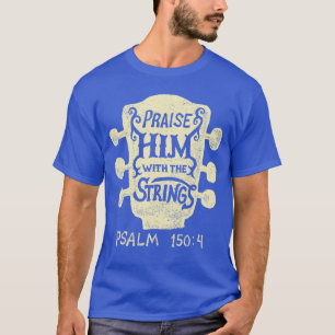 Gitarristen preisen ihn mit den Saiten Akustikgita T-Shirt