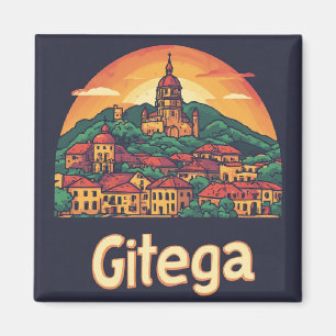 Gitega Burundi-Erinnerungsstück 🏛️ Magnet