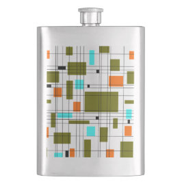 Gitter des Mittelzentrums Flachmann