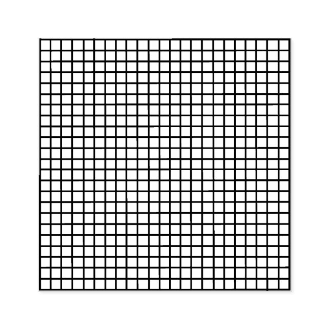 Gitter Gummistempel (Prägung)