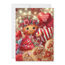 Gitter & Spitzen Valentine Gingerbret Party