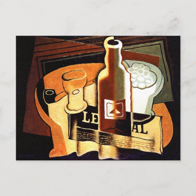 Gitter - Tabelle Postkarte (Vorderseite)