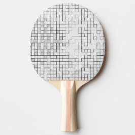 Gittergesperrtes Ping-Pong-Schläger Tischtennis Schläger