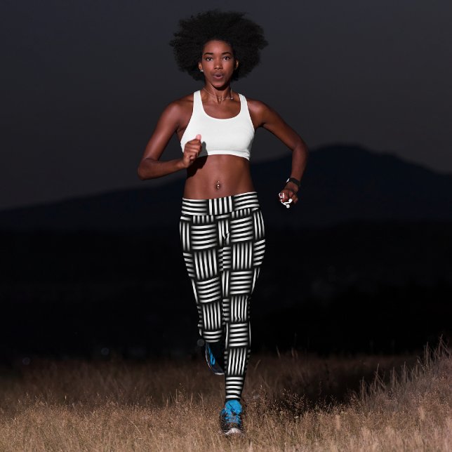 Gittermuster Capri Leggings (Von Creator hochgeladen)