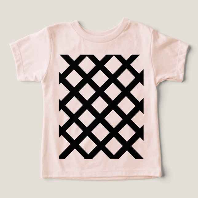 Gitterrenner-T - Shirt (Cream & Black) (Design Vorderseite)