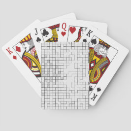 Gittersperrende Spielkarten