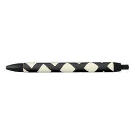 Gitterstifte (Creme und Schwarz) Kugelschreiber