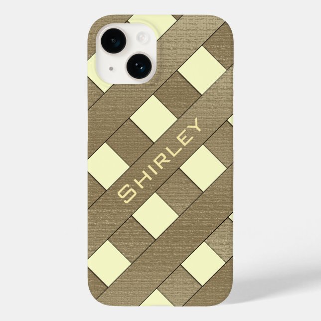 Gitterzaun von Shirley Taylor Case-Mate iPhone 14 Hülle (Rückseite)