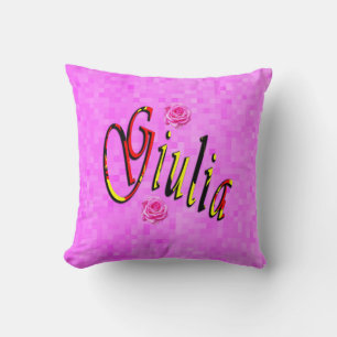 Giulia, Name, Logo, Kissen