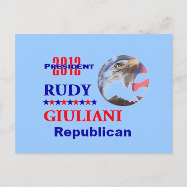 GIULIANI 2012 Postkarte (Vorderseite)