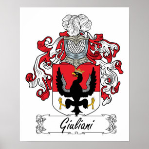 Giuliani Familienwappen Poster