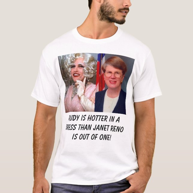 giuliani, Reno, Rudy ist in einem Kleid als… T-Shirt (Vorderseite)