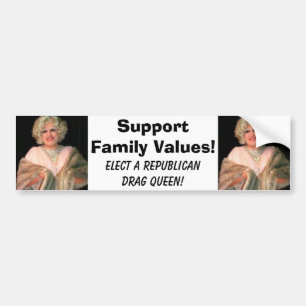 giulianidrag, giulianidrag, SupportFamily Wert… Autoaufkleber