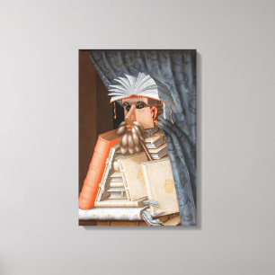 Giuseppe Arcimboldo - Der Bibliothekar Leinwanddruck
