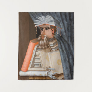 Giuseppe Arcimboldo - Der Bibliothekar Wandteppich