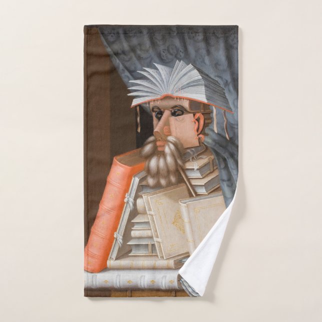 Giuseppe Arcimboldo - Die Bibliothekare Badhandtuch Set (Handtuch)