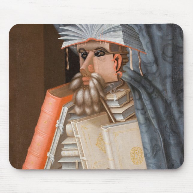 Giuseppe Arcimboldo - Die Bibliothekare Mousepad (Vorne)