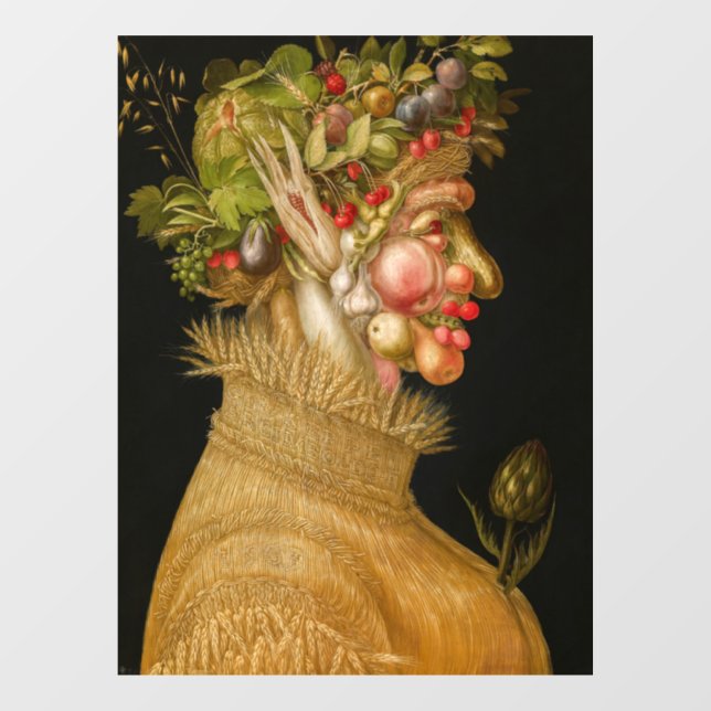 Giuseppe Arcimboldo - Sommer Fensteraufkleber (Blatt)