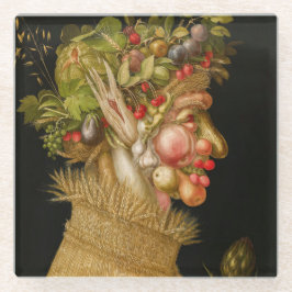 Giuseppe Arcimboldo - Sommer Glasuntersetzer