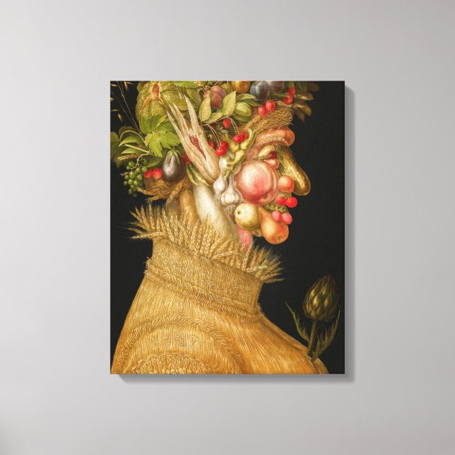 Giuseppe Arcimboldo - Sommer Leinwanddruck (Vorderseite)
