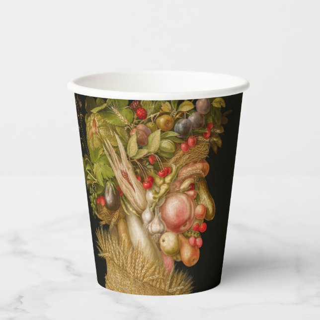 Giuseppe Arcimboldo - Sommer Pappbecher (Vorderseite)