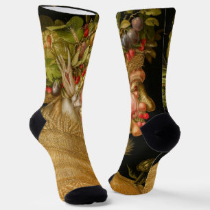Giuseppe Arcimboldo - Sommer Socken