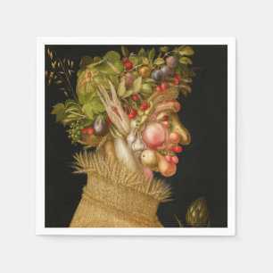 Giuseppe Arcimboldo - Summer Serviette
