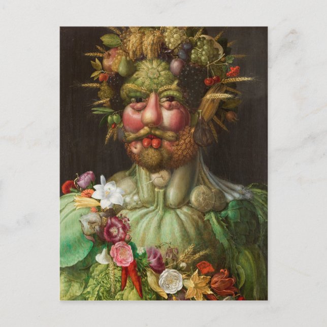 GIUSEPPE ARCIMBOLDO - Vertumnus 1590 Postkarte (Vorderseite)